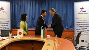 Bilateral meeting during the first day of ASEM-Sofia conference